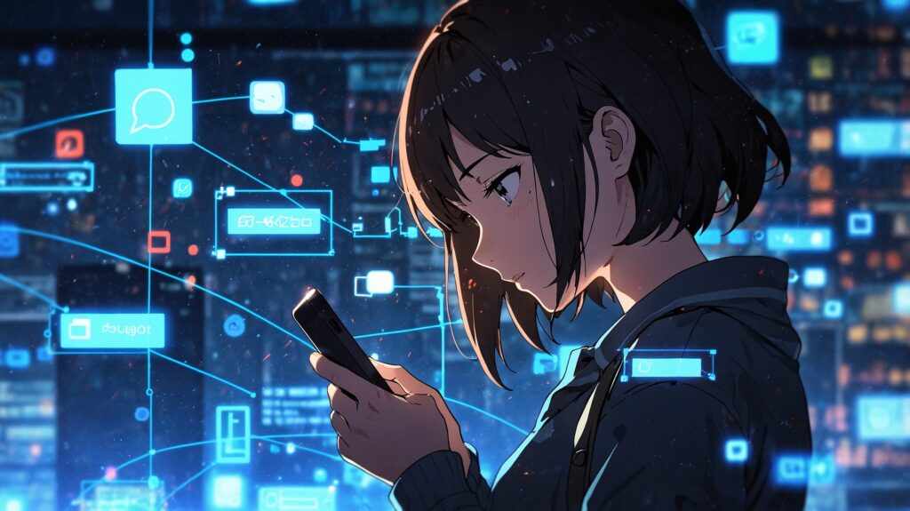 情報の波に流される心