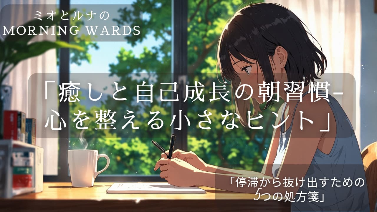 morning habits for self-improvement