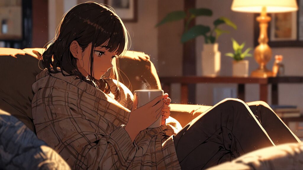 クリスマスイブの読書時間