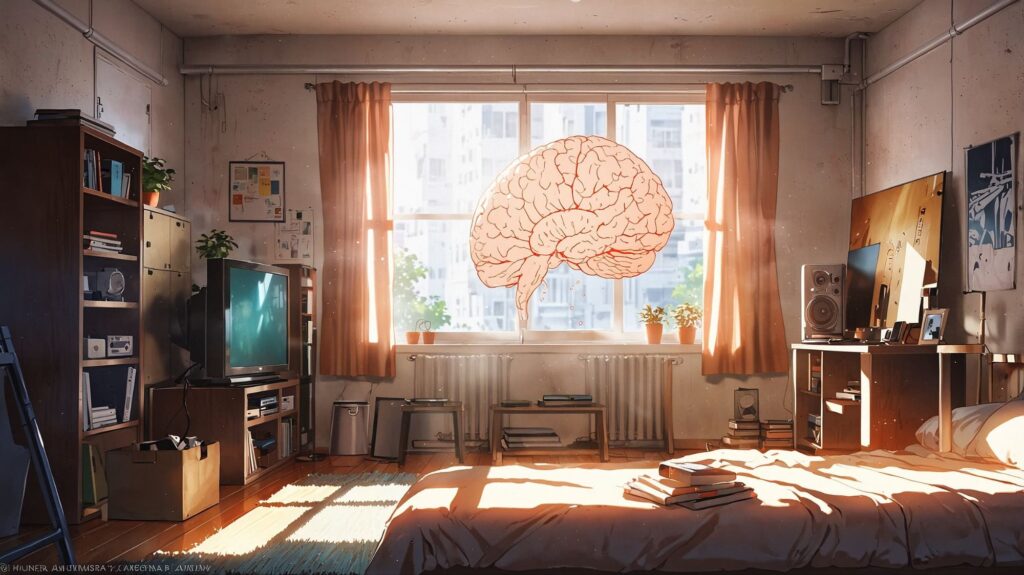 散らかりと脳の関係