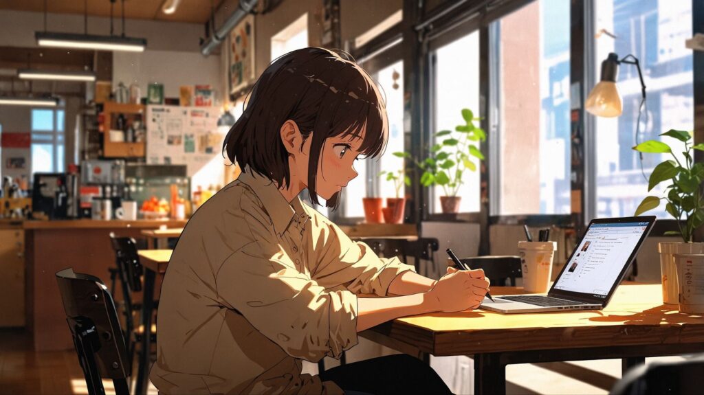 昼休みの小さな副業
