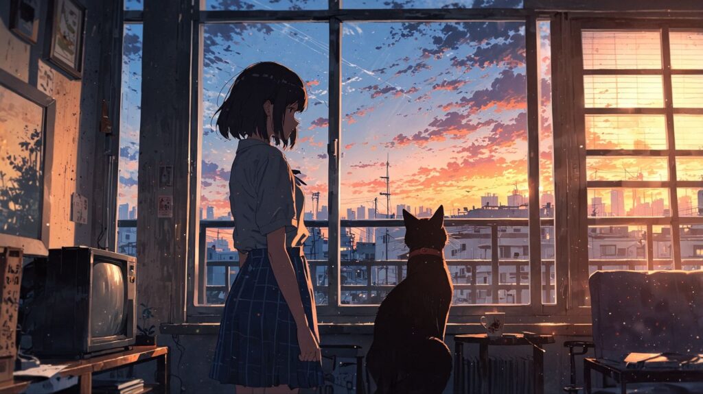 ミオとルナの新年