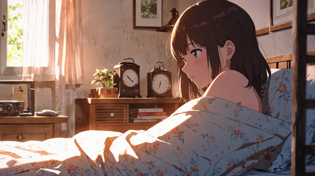 柔らかな朝の目覚め