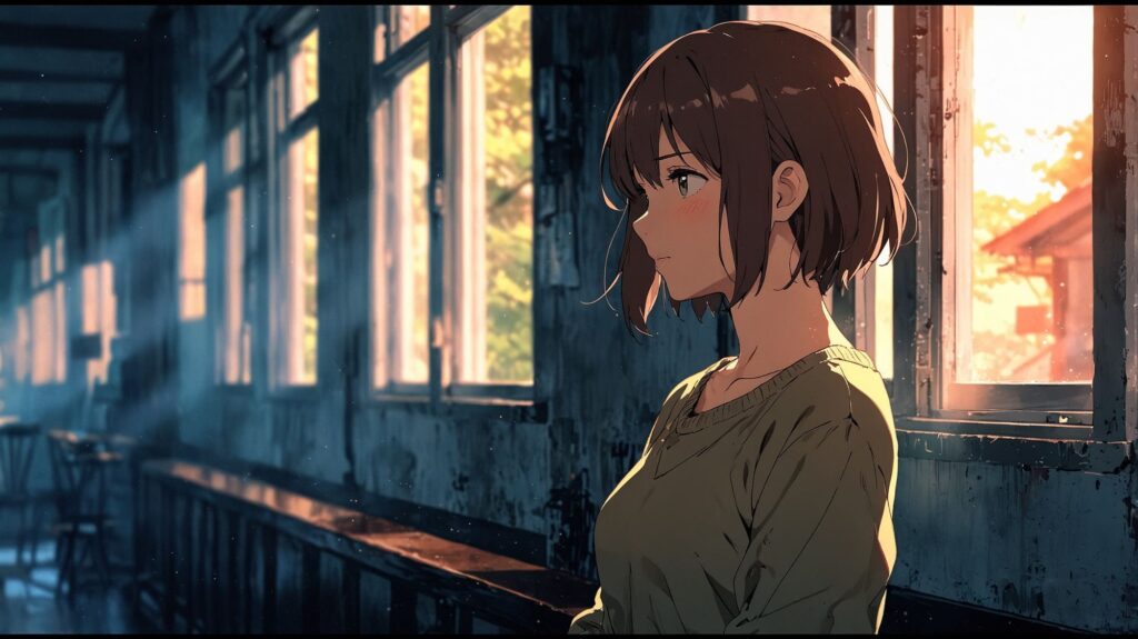 朝の窓辺で深呼吸