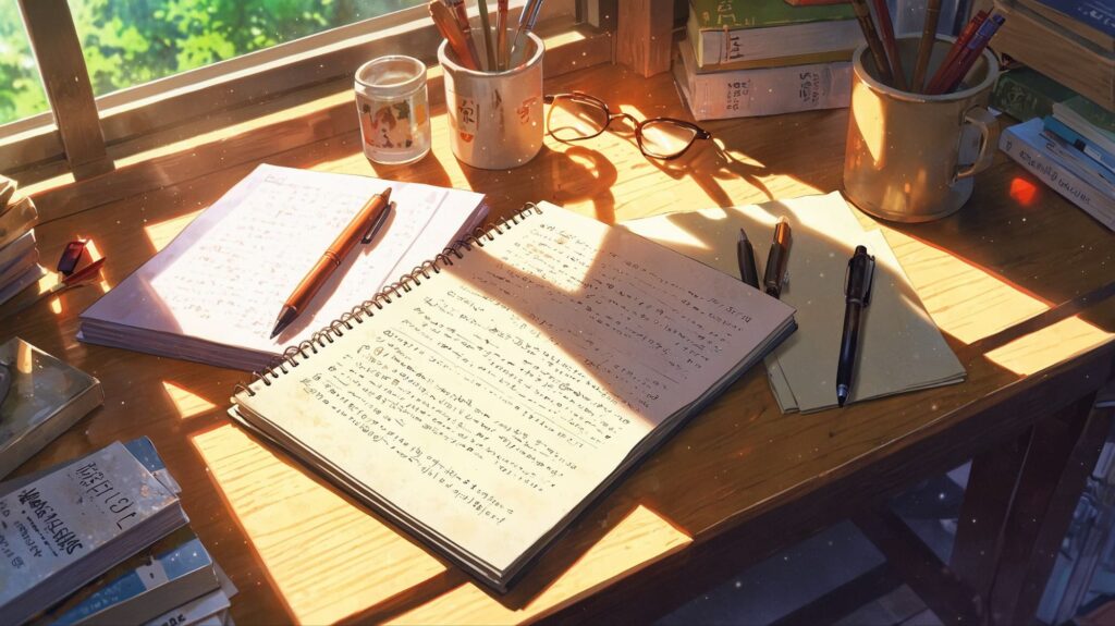 朝のノートと内省