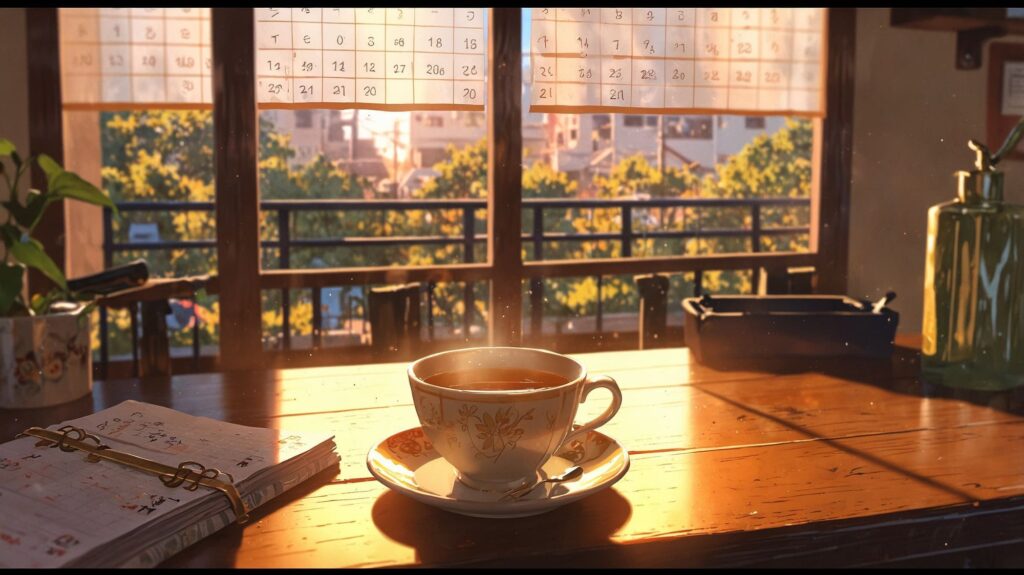 新しい年への静かな準備
