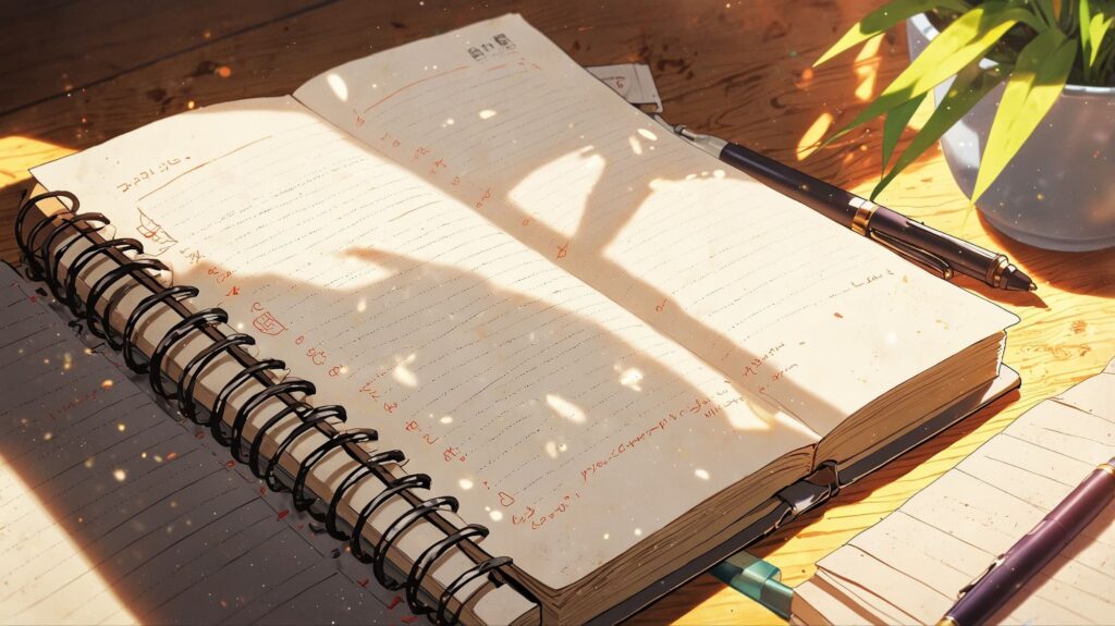 答えを待つノート