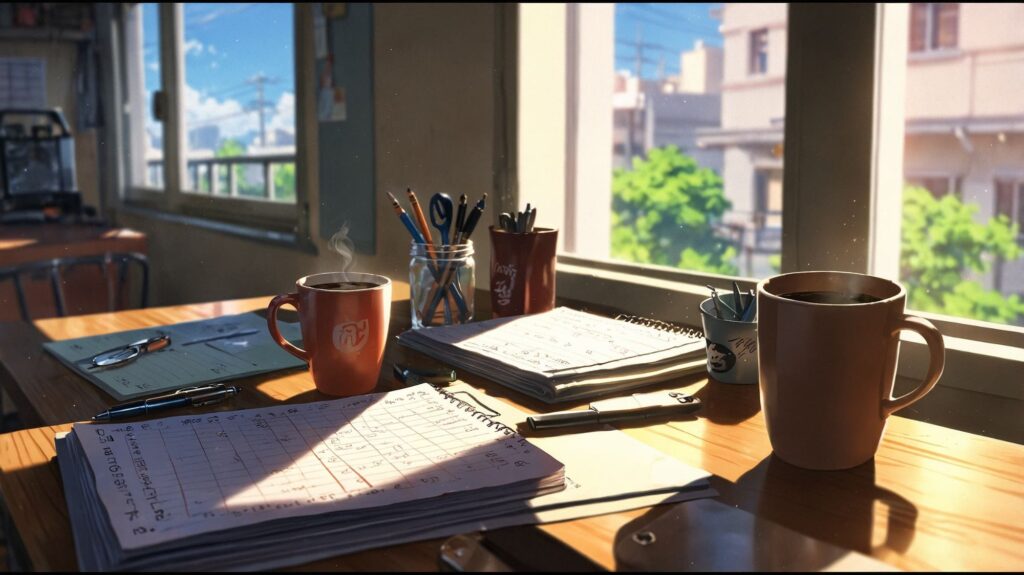 整った朝のスタート