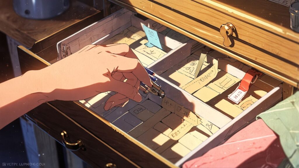 小さな一歩の片付け