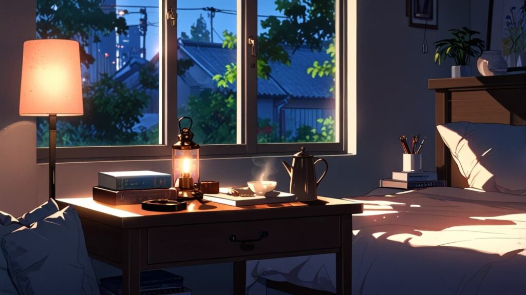 夜の完成したルーティン