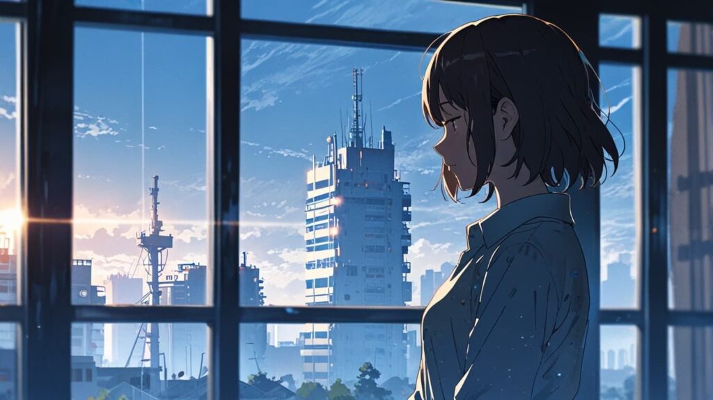 深呼吸 静かな朝