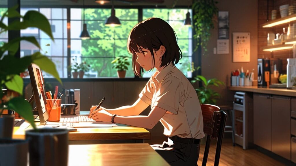 会社外の自由な空間
