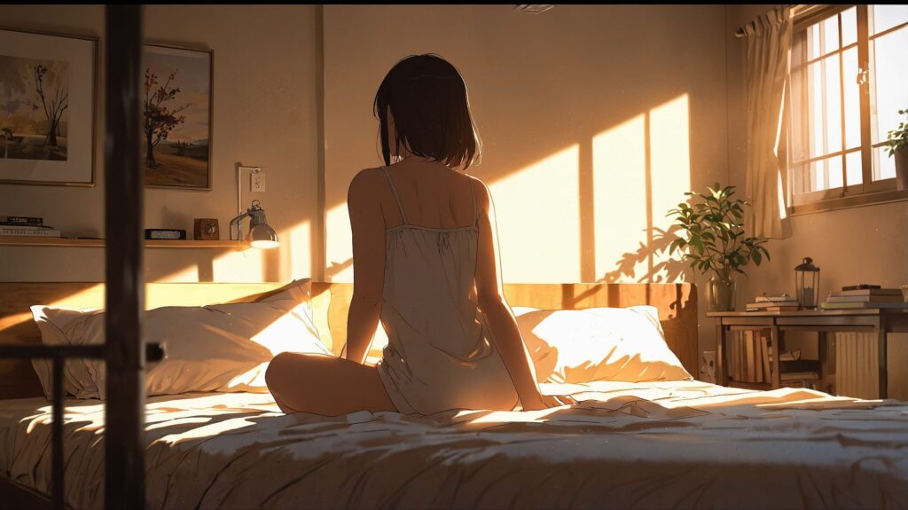 やさしい朝の目覚め