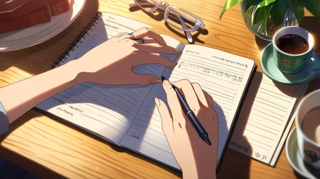 朝の書く習慣と内省