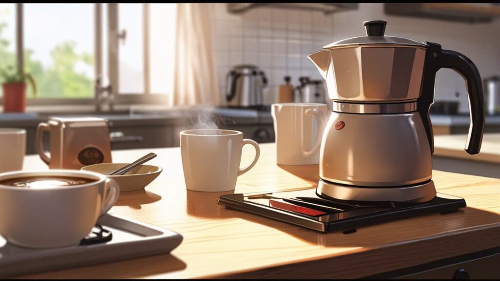 並ぶコーヒー道具