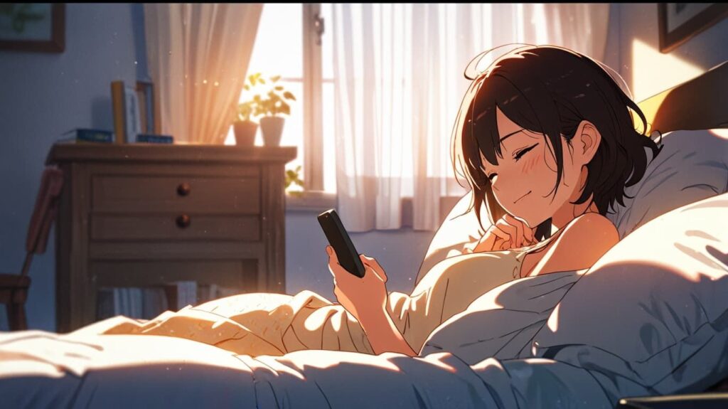 朝のベッド、新しい居場所