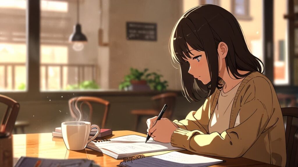 朝カフェでの自己内省