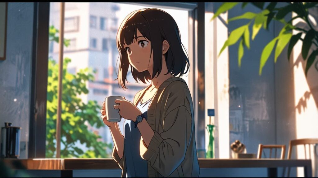 朝のコーヒー、心の余白