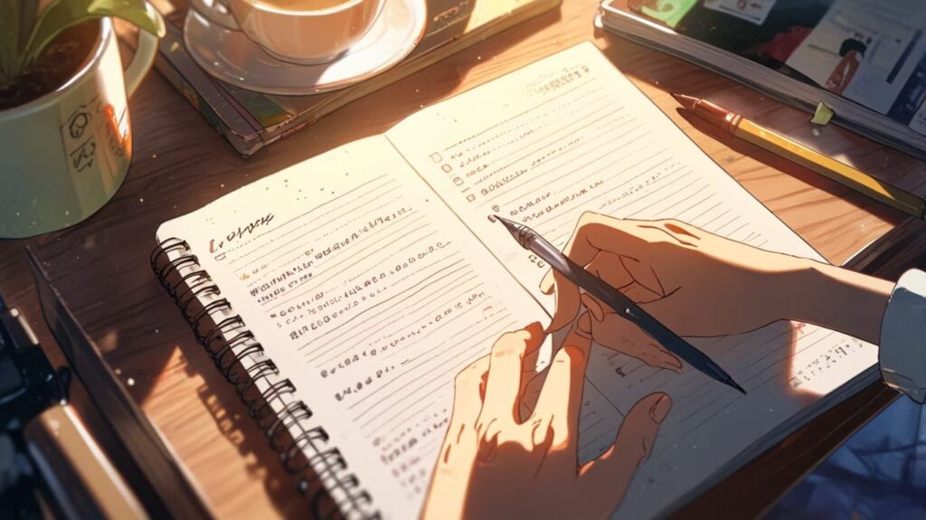 朝のノートと思考