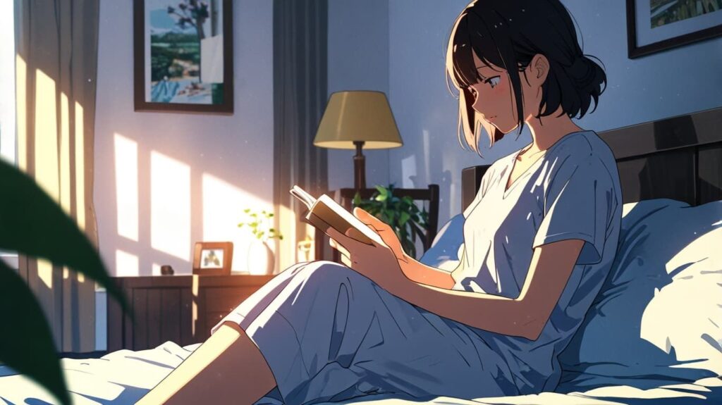 スマホを置いた朝の読書習慣