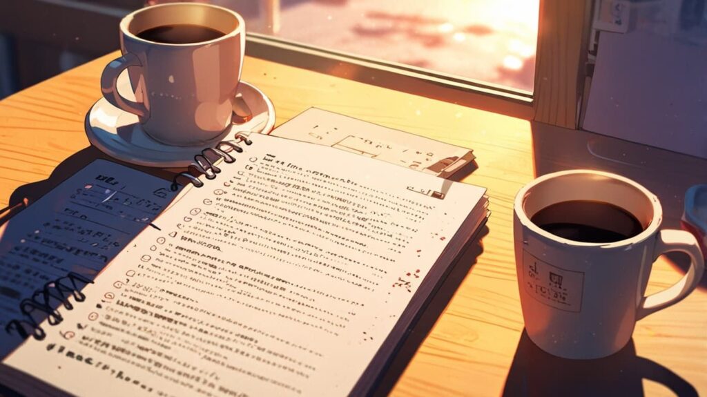 開かれた本と次への一杯