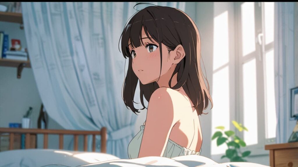 穏やかな朝の目覚め