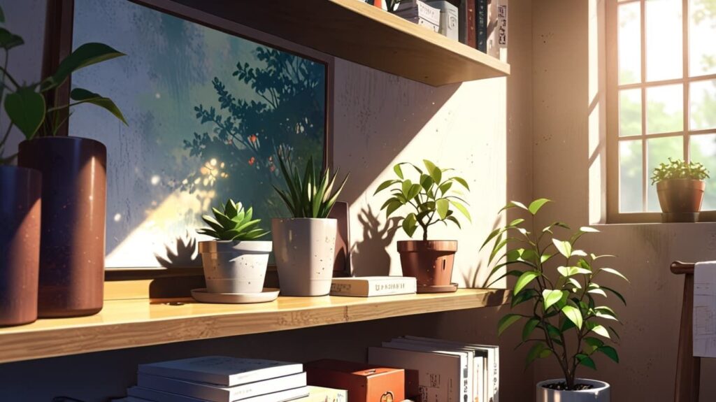 部屋の中の小さな聖域