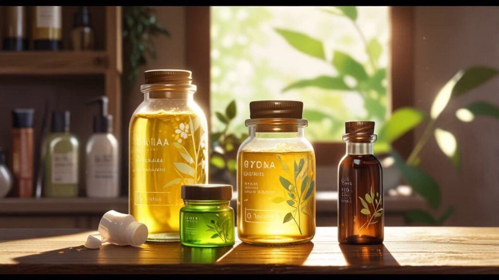 バスソルトとナチュラルオイルの美肌ケア