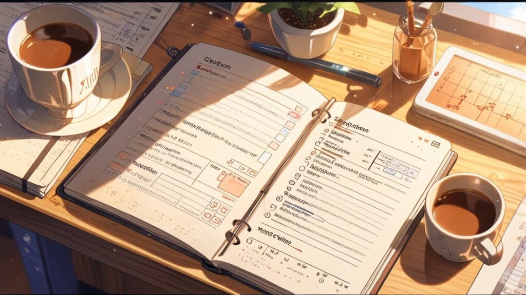 朝のコーヒーレシピノート