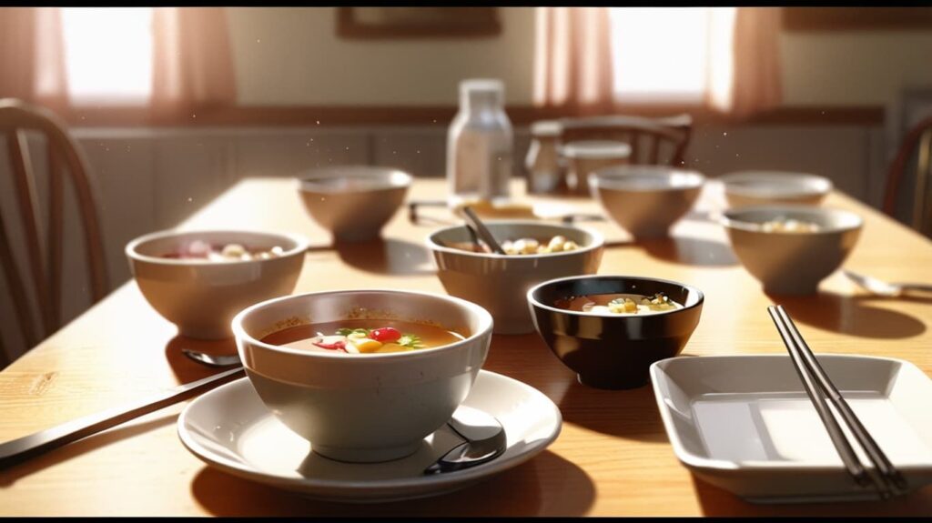 コーヒーカッピング集中の風景