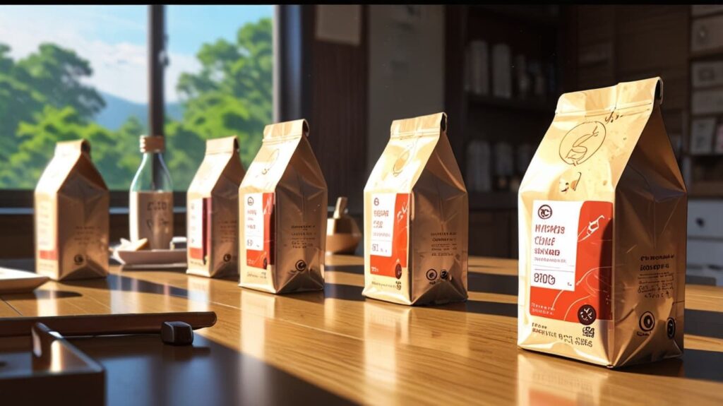 認証コーヒーと朝の光