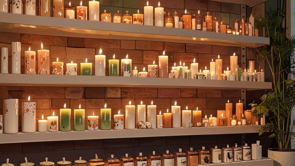 キャンドルショップのときめき