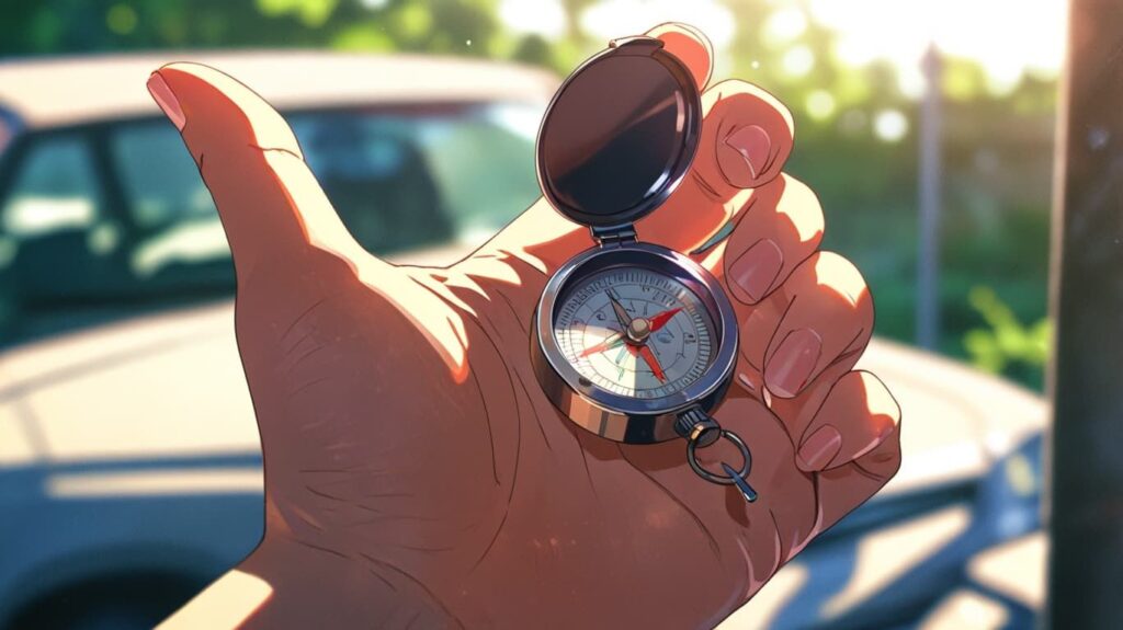 心の方向を示すコンパス