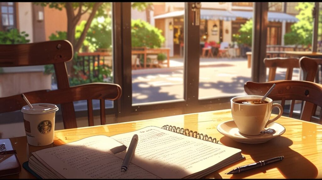 好きなカフェの創造時間