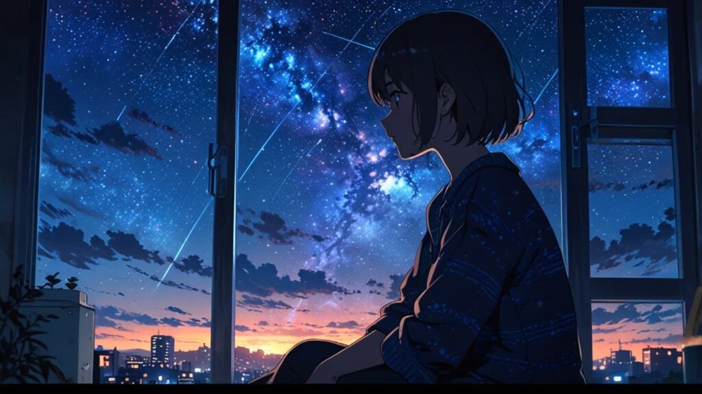 星空と静かな余韻