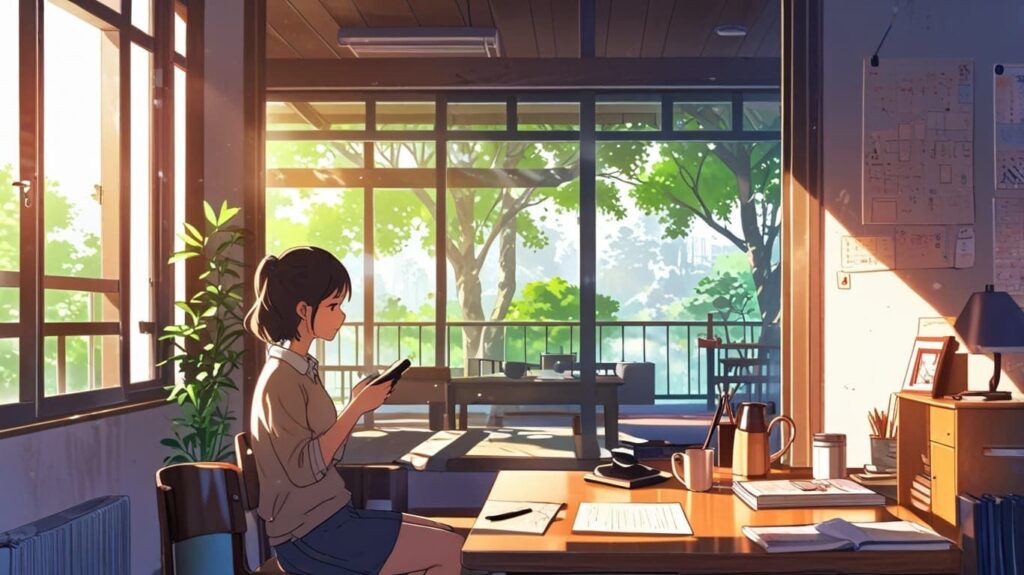 新しい朝と手帳