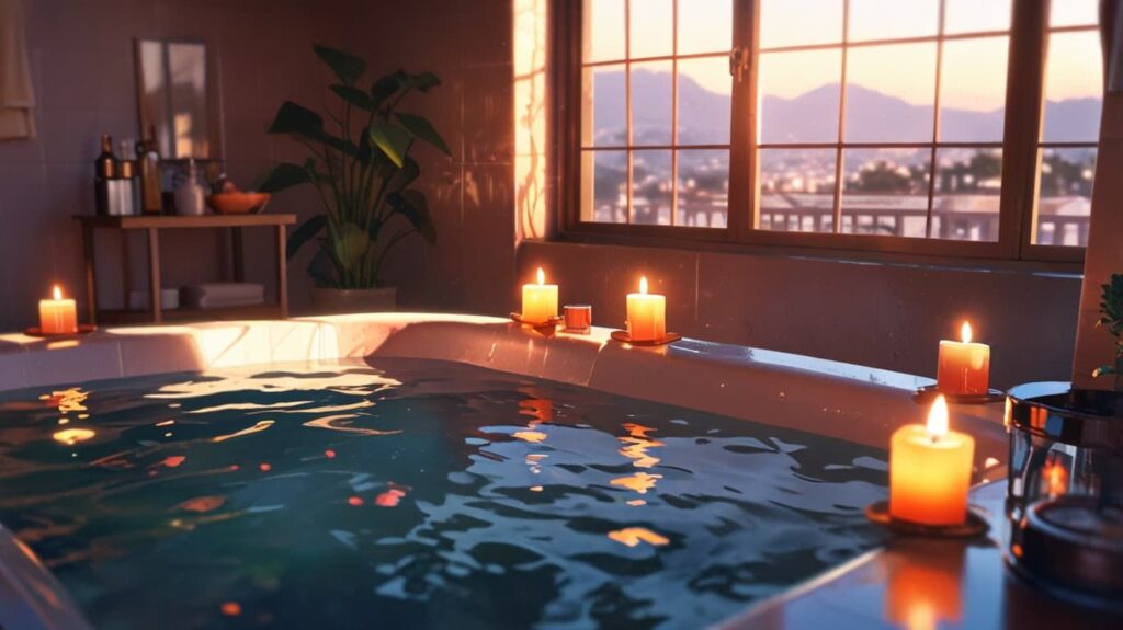 バスルーム スパキャンドル